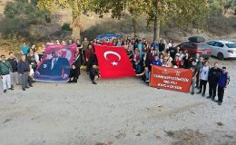 Aydınlılar Cumhuriyet'in 100. Yılını 'Trekking' Etkinliğiyle kutladı