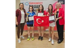 Cumhuriyet Squash Turnuvası'na büyük ilgi
