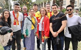 Başkan Mutlu Göztepe'nin Süper Lig coşkusuna ortak oldu